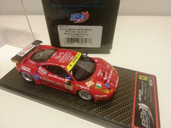 Ferrari 458 Italia GT2 GTE Am Af Corse 2013 Limited Edition BBR