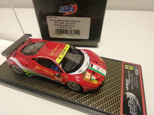 Ferrari 458 Italia GT2 GTE AM AF Corse 2013 Limiteed Edition BBR
