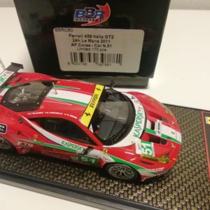 Ferrari 458 Italia GT2 24h Le Mans 2011 Limited Edition BBR