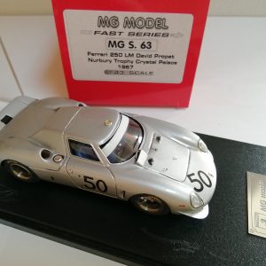 Ferrari 250 LM David Propet Nurbury Trophy Crystal Palace 1967 MG Model