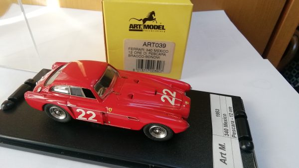 Ferrari 340 Mexico 12 ore Pescara Art Model