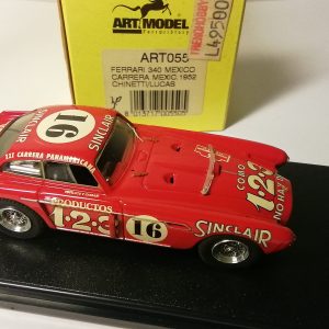 Ferrari 340 Mexico Carrera 1952 Art model