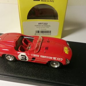 Ferrari 500 Mondial Santa Barbara 1954 Art Model