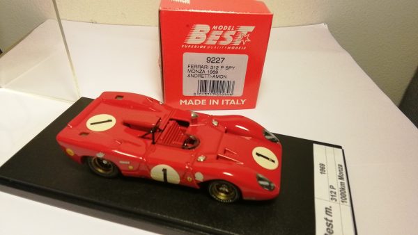 Ferrari 312 P Monza 1969 Best Model