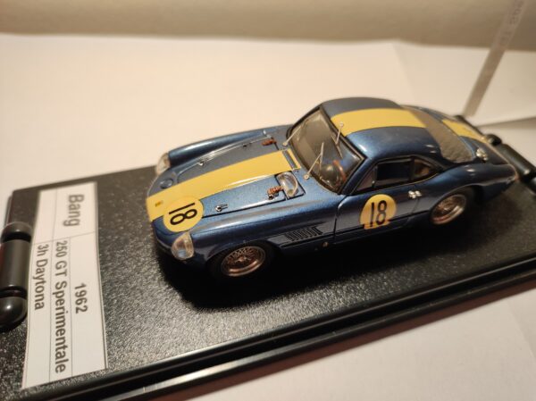 Ferrari 250 GT sperimentale 3h Daytona 1962 Bang Model