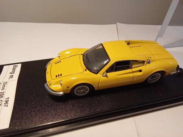 Ferrari Dino 206 GT Pininfarina 1967 Bang Model