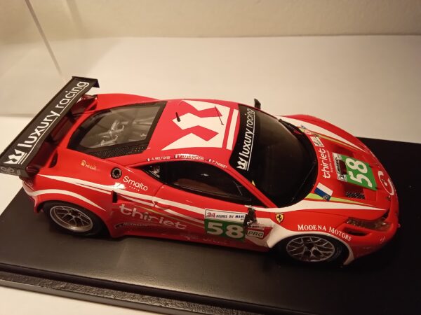 Ferrari 458 Italia GT2 Le Mans N58 Racing 2011 Fujimi